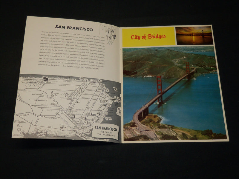 1960'S SAN FRANCISCO BAY AREA CALIFORNIA REDWOODS BROCHURE - J 5888