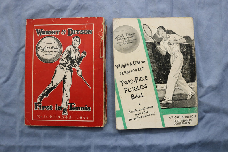 1932-1942 LAWN TENNIS GUIDES - LOT OF 5 - O 3840