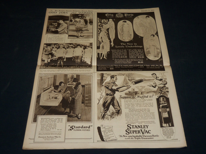 1925 NOV 8 SAN FRANCISCO CHRONICLE ROTO SECTION - PETS OF THE STARS - NP 5101