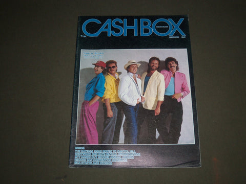 1985 SEPTEMBER 29 CASHBOX MAGAZINE - SAWYER BROWN COVER - SP 3513