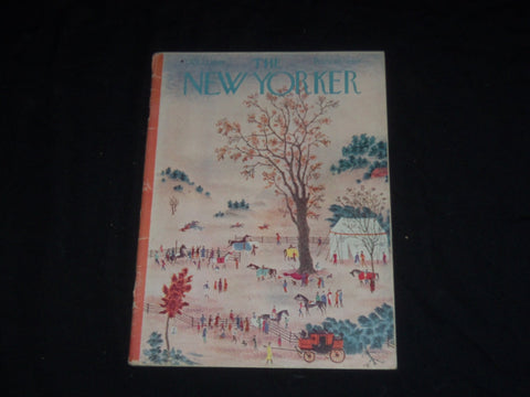 1949 OCTOBER 22 THE NEW YORKER MAGAZINE - ILLUSTRATED COVER - NY 336