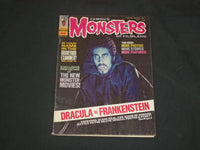 1972 MARCH FAMOUS MONSTERS MAGAZINE - DRACULA VS. FRANKENSTEIN - B 4944