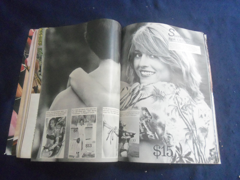 1978 JUNE MADEMOISELLE MAGAZINE - GREAT COVER MODEL, FASHION & ADS - B 4165D