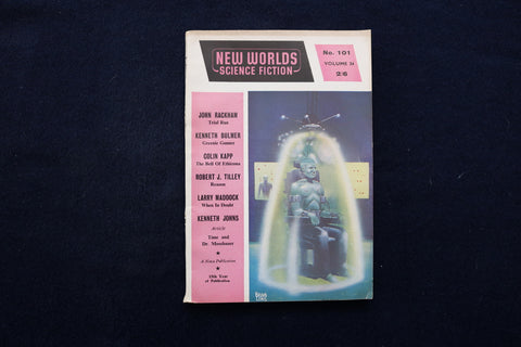 1960 DECEMBER NEW WORLDS SOFTCOVER DIGEST MAGAZINE -VOLUME 24, NUMBER 101- K 439
