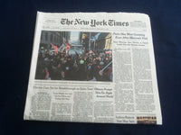 2022 FEBRUARY 8 NEW YORK TIMES - PUTIN HAS WEST GUESSING, AFTER MACRON'S VISIT