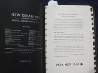 1954 NEW DEPARTURE HANDBOOK - GENERAL MOTORS - J 9785
