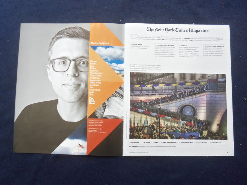 2023 APRIL 9 THE NEW YORK TIMES MAGAZINE - RUPERT MURDOCH OUTFOXED - SP 4781S