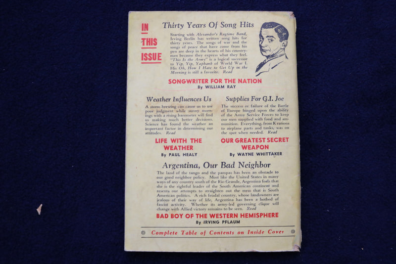 1944-1946 FACTS DIGEST MAGAZINES - LOT OF 3 - O 3479