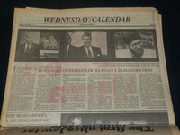 1981 JANUARY 21 LOS ANGELES TIMES NEWSPAPER - FLY TO FREEDOM - NP 4910