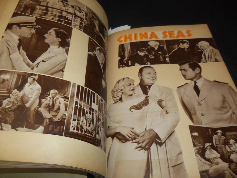 1930'S HOLLYWOOD MOVIE STAR SCRAPBOOK - JEAN HARLOW - HEPBURN - 22A