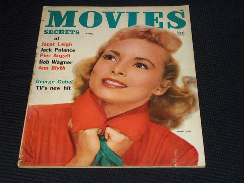 1955 APRIL MOVIES MAGAZINE - JANET LEIGH FRONT COVER - E 16431