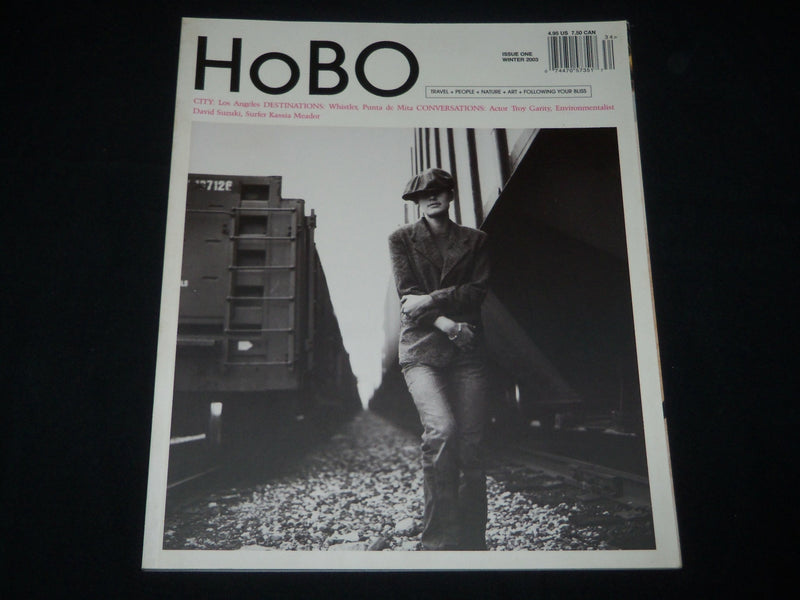 2003 WINTER HOBO MAGAZINE ISSUE NO. 1 - GREAT COVER - FASHION - RC 596