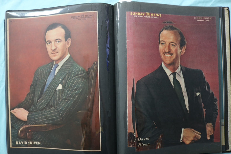 MOVIE STAR MAGAZINE PHOTOS SCRAPBOOK - EDGAR BERGEN - RAY MILLAND - #14