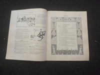 1916 APRIL 6 LIFE MAGAZINE - EASTER NUMBER - CONSIDER THE LILIES - L 763A