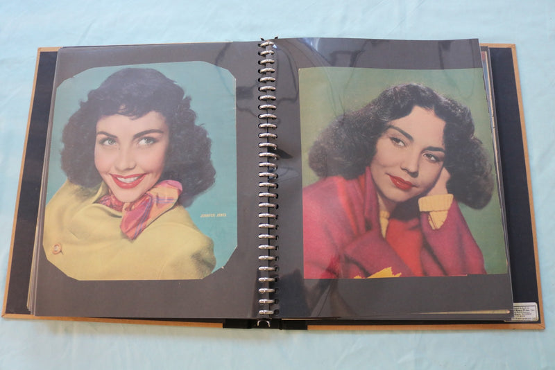 HOLLYWOOOD STARS SCRAPBOOK - RITA HAYWORTH - KATHERINE HEPBURN - #40