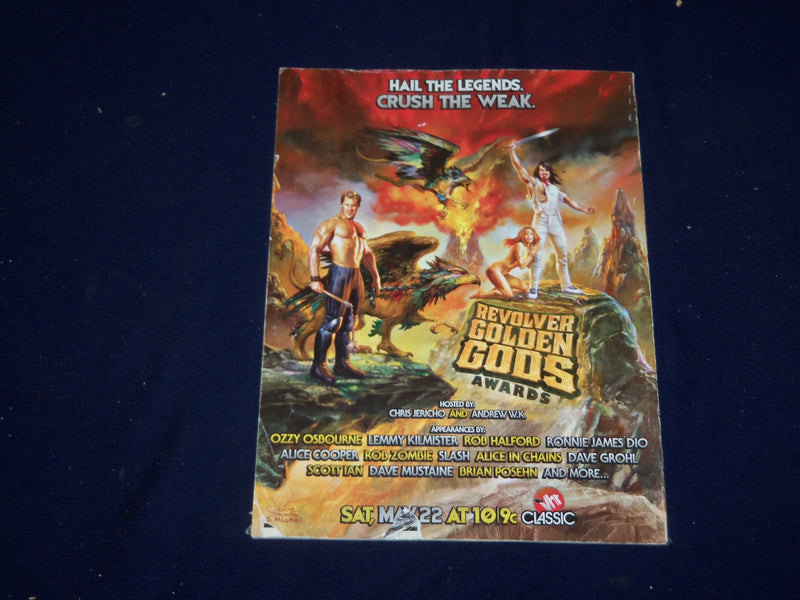 2010 MAY/JUNE REVOLVER MAGAZINE - GOLDEN GODS AWARDS - SP 9957