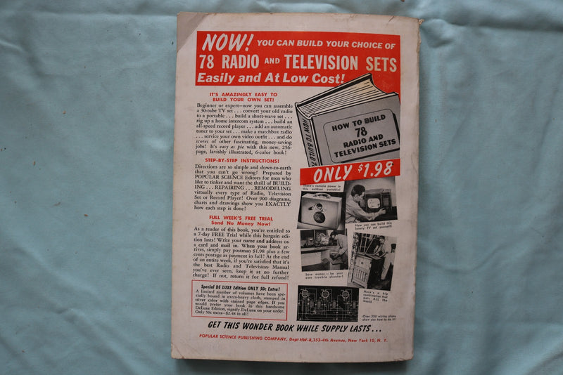 1951 HOME REPAIR AND WORKHOP ANNUAL - SOFTCOVER BOOK - K 3272