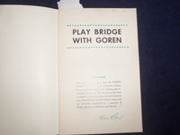 1950'S PLAY BRIDGES WITH GOREN - GOREN OFFICIAL - POINT COUNT SUMMARY - J 9488