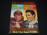 1970 JUNE TV RECORD SUPERSTARS MAGAZINE - ELVIS PRESLEY -GLEN CAMPBELL - E 15471