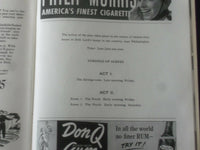 1940 JAN 1 PLAYBILL PROGRAM - THE PHILADELPHIA STORY - HEPBURN - COTTON - J 6473