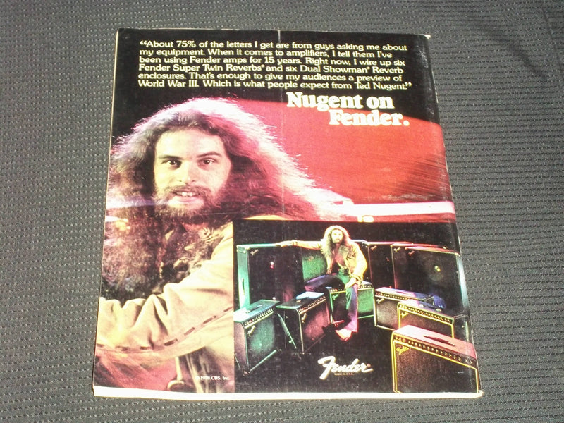 1978 APRIL GUITAR PLAYER MAGAZINE - HERB ELLIS FRONT COVER - E 7708