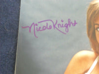 NICOLE KNIGHT 8x10 AUTOGRAPHED PHOTOGRAPH
