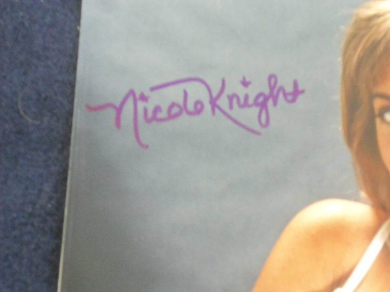 NICOLE KNIGHT 8x10 AUTOGRAPHED PHOTOGRAPH