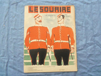 1903 AUG 15 LE SOURIRE MAGAZINE - ILLUSTRATED COMEDY - FRENCH TEXT - SP 4865V