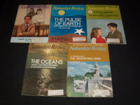 1960-1973 SATURDAY REVIEW MAGAZINE LOT OF 29 ISSUES - NICE COVERS - WR 104E