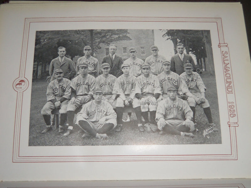 1928 SALMAGUNDI COLGATE UNIVERSITY YEARBOOK - HAMILTON NEW YORK - YB 1207