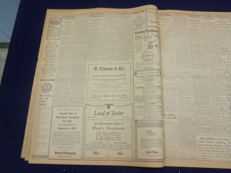 1918 FEBRUARY 6 NEW YORK TIMES - KRYLENKO SEIZED BY POLISH ARMY - NT 8232