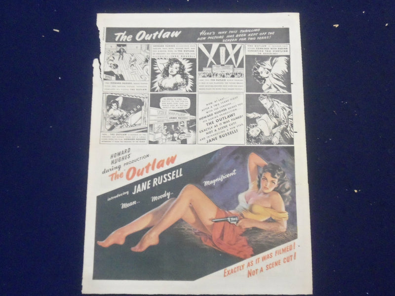 1930'S-1950'S MOVIE STAR COLOR COMICS ADS - LOT OF 5 - NP 5259