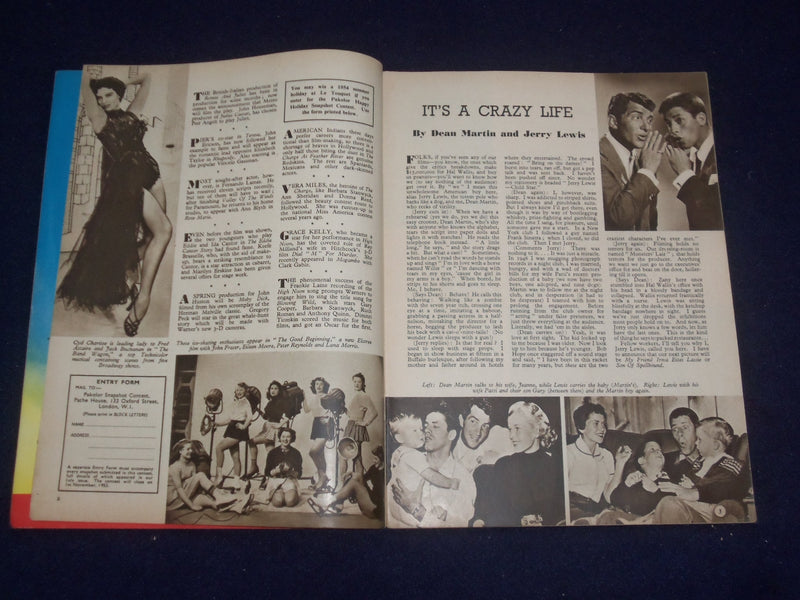 1953 SEPTEMBER FILM REVIEW MAGAZINE - DORIS DAY - MONTGOMERY CLIFT - J 9671