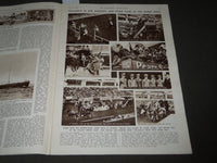 1939 JUNE 24 ILLUSTRATED LONDON NEWS MAGAZINE - KING & QUEEN COLOR ILLU- J 2770