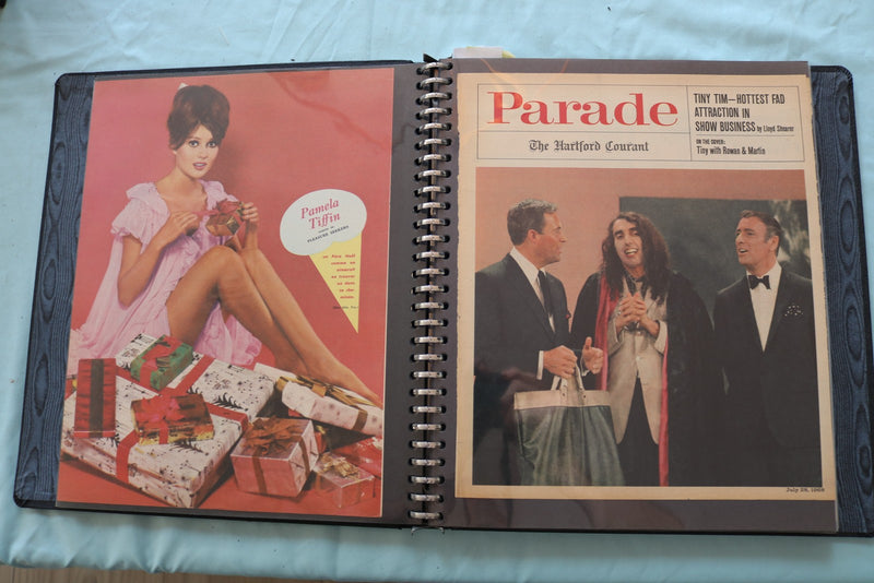 MOVIE STAR SCRAPBOOK - SHIRLEY TEMPLE - JOHN TRAVOLTA - RAQUEL WELCH - E 26484