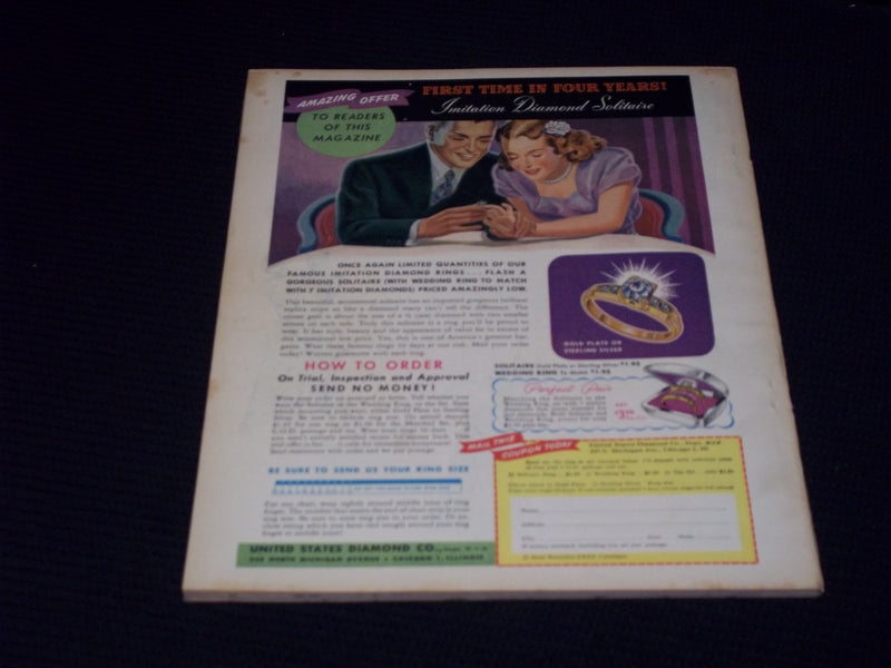 1947 AUGUST SCREEN GUIDE MAGAZINE - MR. & MRS. CORNEL WILDE COVER - E 15375
