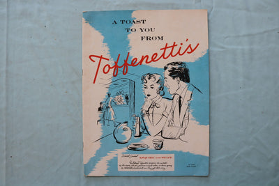 1950'S TOFFENETTIS RESTAURANT MENU - CHICAGO, ILLINOIS - SOFTCOVER - K 3313