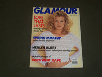 1993 MARCH GLAMOUR MAGAZINE - DANIELA PESTOVA COVER - B 2981