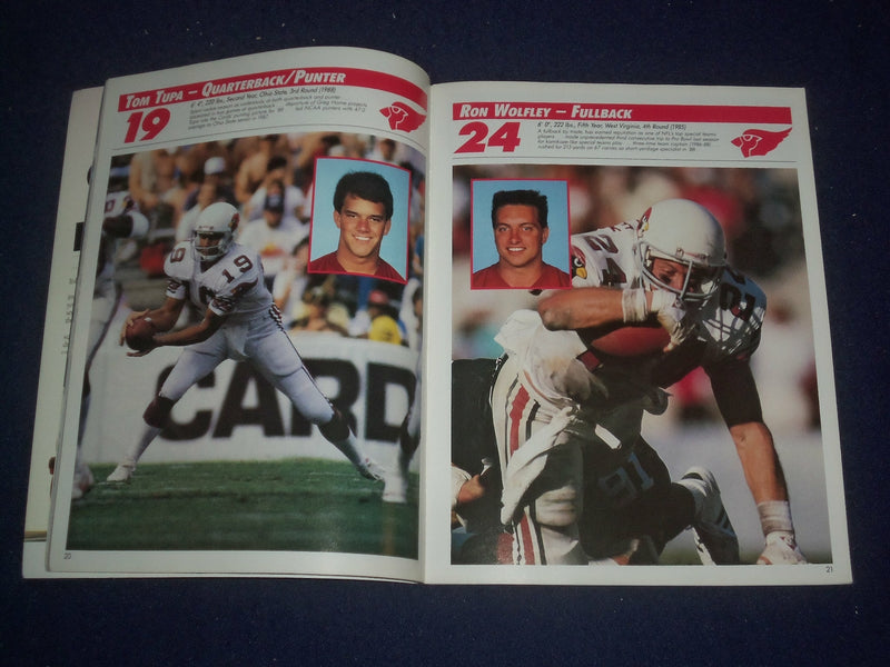 1989 PHOENIX CARDINALS YEARBOOK - ST 6513