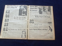 1965 NOV 3 BOSTON RECORD AMERICAN NEWSPAPER - MRS. HICKS TOPS ALL - NP 6317