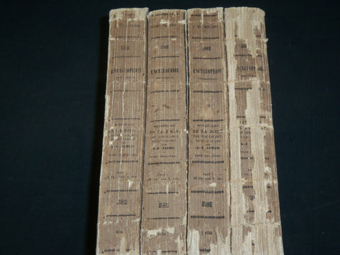 1845-1846 ENCYCLOPEDIE THEOLOGIQUE DICTIONNAIRE DE LA BIBLE LOT OF 4 - KD 4583
