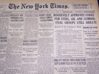 1933 AUGUST 20 NEW YORK TIMES - SEABURY ASSAILS TAMMANY - NT 3846