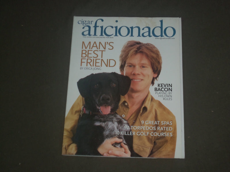 2000 MAY/JUNE CIGAR AFICIONADO MAGAZINE - KEVIN BACON COVER - B 4524