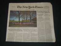 2020 MAY 25 NEW YORK TIMES - TRUMP STAYS QUIET ON TOLL AS U. S. NEARS MILESTONE