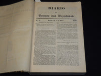 1850 MAY-JULY DIARIO DA CAMARA DOS DEPUTADOS VOLUME LOT OF 2 - LISBOA - KD 2016J