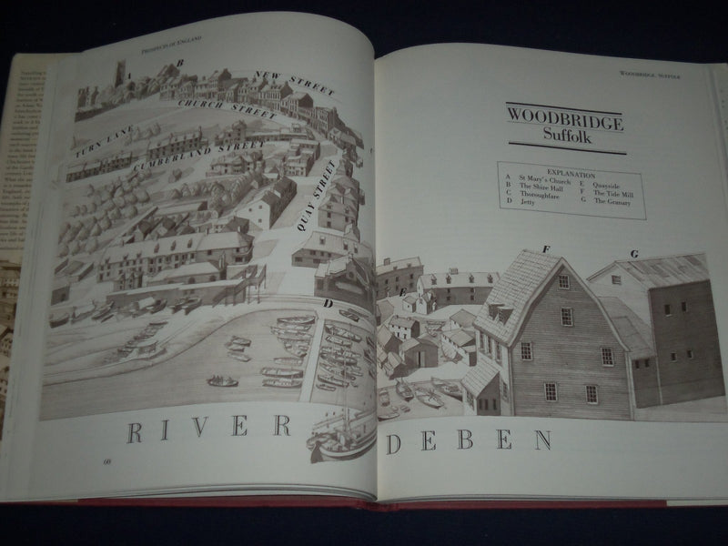1989 PROSPECTS OF ENGLAND HARDCOVER BOOK BY NICOLSON & MORTER - PHOTOS - KD 2123