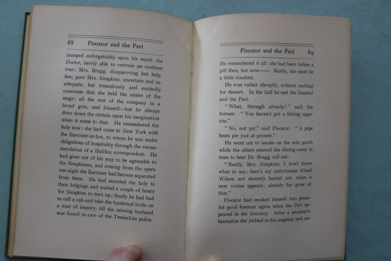 1904 THE ROMANCE OF PISCATOR HARDCOVER BOOK BY H.W. KABUER - KD 9703