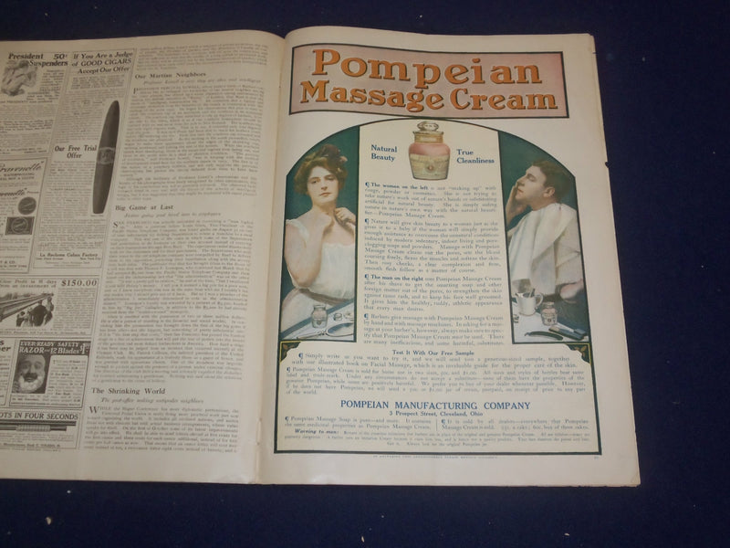 1907 SEPTEMBER 14 COLLIER'S MAGAZINE - BEDTIME - F. X. LEYENDECKER - ST 6780