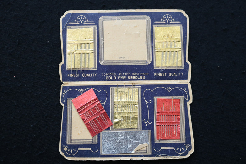 1960 A.J. BAYLESS MARKETS GOLDEN NEEDLES KIT - K 1934