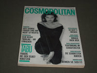 1989 DECEMBER COSMOPOLITAN GERMAN MAGAZINE - TULLY BY BRUNO BISANG - SP 3166